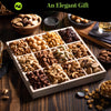 Red Ribbon Mixed Nuts Wood Tray NCG100028