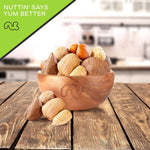 Nut Cravings - Mixed Nuts (In Shell) in Reusable Seagrass Tray + Ribbon (48oz - 3 LB) Packed Fresh in Resealable Bag - Healthy Snack, Protein Food, All Natural, Keto Friendly, Vegan, Kosher