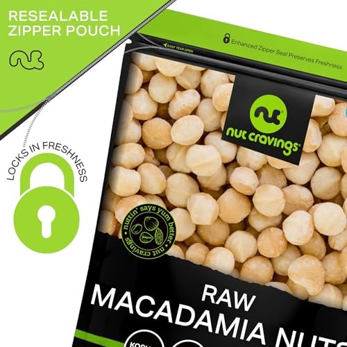 Raw Macadamia Nuts (8 oz)