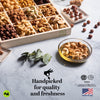 Happy Holiday Mixed Nuts Wooden Tray NCG100047