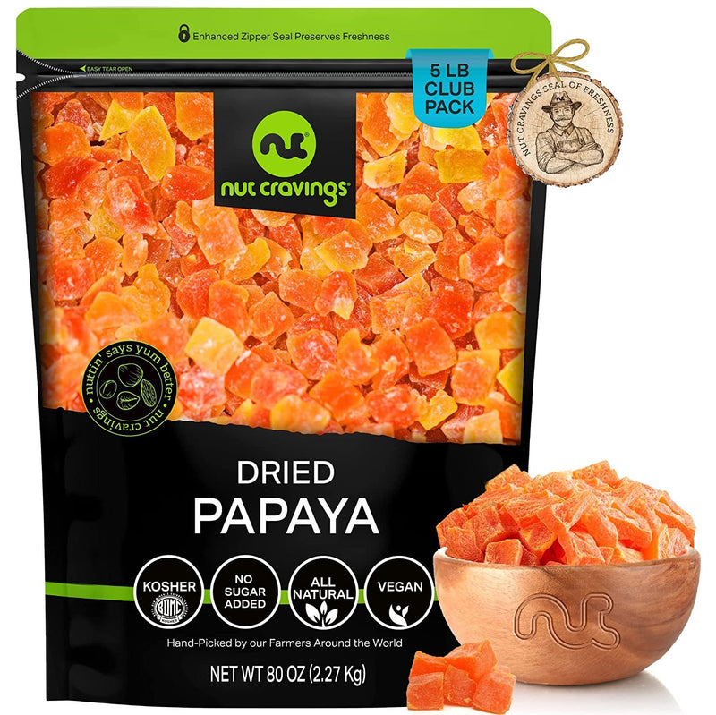 Dried Papaya Chunks